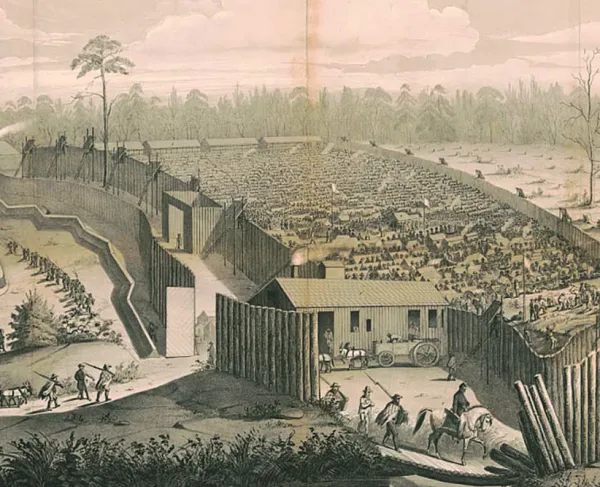 A sketch of Andersonville Prison